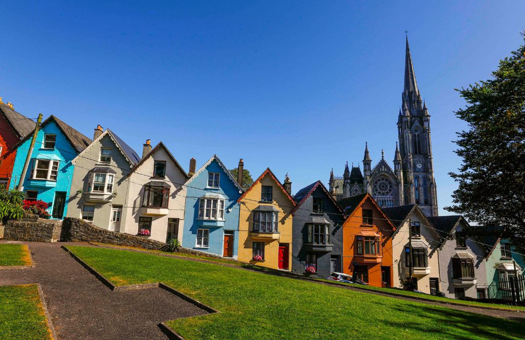 Go to the colourful cork houses when visiting with your friends
