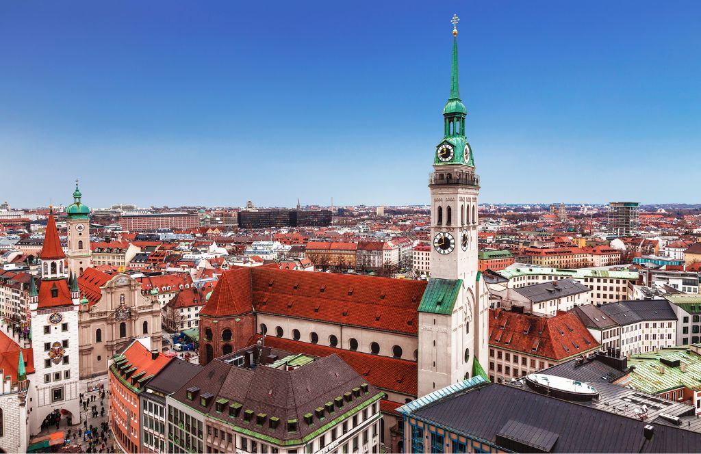 climb st peters tower as one of the best things to do in munich with young adults